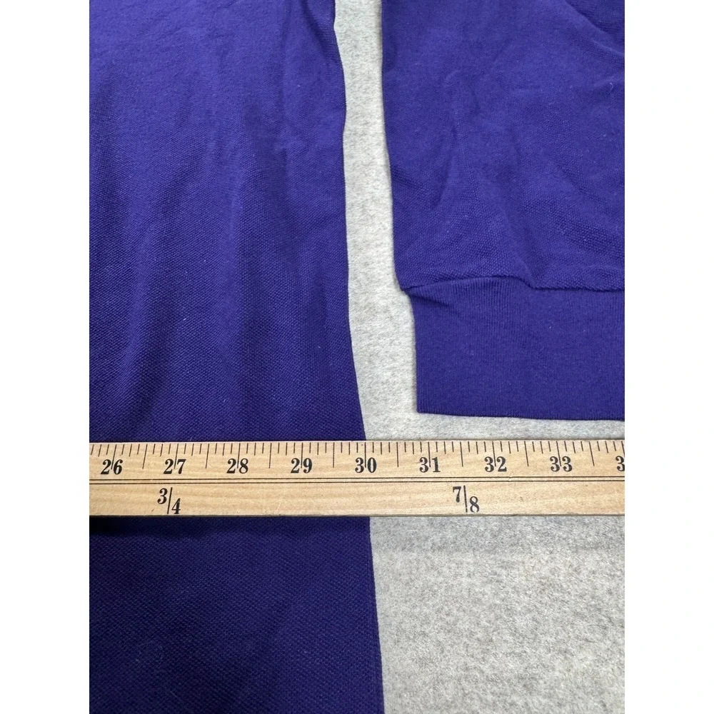 Polo Ralph Lauren Long Sleeve Polo Shirt Mens 3XLT Purple Golf Collared Pullover